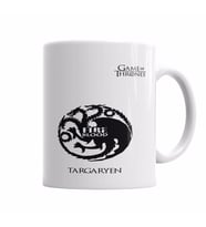 Game  Of Thrones Targaryen GoT Kupa Bardak Porselen