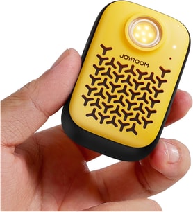 Wearable Bluetooth Speakers, Clip-On Wireless IP67 Waterproof Small Portable Magnetic Speaker with Light, Clean Sound/Bluetooth 5.4/ENC Built-in Mic/Lightweight Speaker for Outdoor/Work