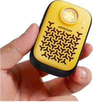 Wearable Bluetooth Speakers, Clip-On Wireless IP67 Waterproof Small Portable Magnetic Speaker with Light, Clean Sound/Bluetooth 5.4/ENC Built-in Mic/Lightweight Speaker for Outdoor/Work