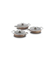 KORKMAZ A2920 BROWNİ 6 PRÇ OMLET SETİ