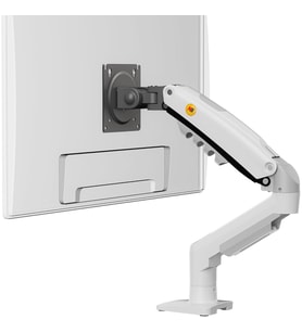 TriLine NB F80-XE Beyaz 17-30" Amortisörlü 2-9Kg Ergonomik Monitör Tutucu Vesa Monitör Standı