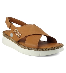 Mammamia 2515 25YS Kadın Günlük Sandalet Taba