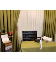 NİVEMESHOME YEŞİL 140X220 KETEN MASA ÖRTÜSÜ
