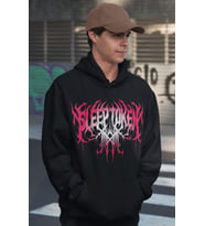 Sleep Token Rock Metal Yazılı Unisex Oversize Müzik Grubu Hoodie