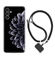 Samsung A23 A31 A32 A50 A51 A52 A53 A70 Kılıf Boyun Askılı Silikon Çiçekler 1639