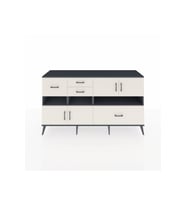 Kronos Konsol 5 Raflı 4 Çekmeceli 4 Kapaklı 176x59x99 Antrasit-Aytaşı
