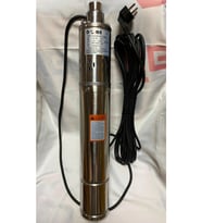 Doma 1 Hp-220V-4" Helezon Fanlı Temiz Su Derinkuyu Dalgıç Pompa+10 mt. Kablo