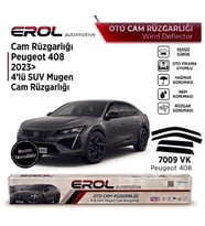 PEUGEOT 408 (2023>) 4'LÜ MUGEN CAM RÜZGARLIĞI