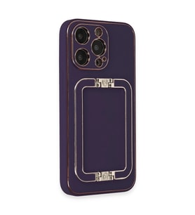 İphone 14 Pro Kılıf Co Elit Kapak - Derin Mor