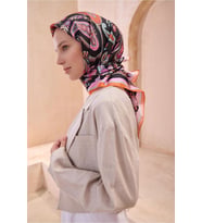 Belli Twill İpek Eşarp 20264111DTM 38