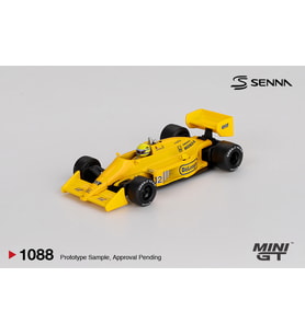 Mini GT BL 1088 Lotus 99T #12 Ayrton Senna 1987 Monaco Grand Prix Winner 1/64 Model Araba