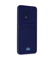 Xiaomi Poco X5 5g Kılıf Kelvin Kartvizitli Silikon - Lacivert