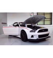 Maisto 2014 Ford Mustang Street Racer Beyaz 1/24 Model Araba