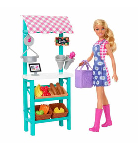 Barbie Çiftçi Pazarı Oyun Seti