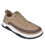 Guja Hafif Taban Tekstil Erkek Sneaker GJ-507 BEJ