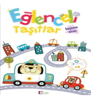 Eğlenceli Taşıtlar Boyama Kitabı