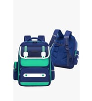 Adalinhome Color Bags Kolej Stil Sırt Çantası – Yeşil, Mor, Lacivert