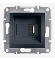 Schneider Asfora Antrasit Usb Priz - EPH8600171