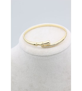 STİL İNCİSİ/XUPING JEWELRY MİDELLİE ZİRKON TAŞLI KELEPÇE (Altın)