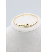 STİL İNCİSİ/XUPING JEWELRY MİDELLİE ZİRKON TAŞLI KELEPÇE (Altın)