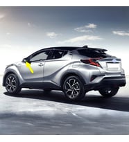 Toyota C-HR CHR 2016-2023 Sol Dış Dikiz Ayna Camı Isıtmalı 87961F4010