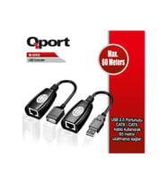 QPORT Q-UX2 60Metre USB-CAT6 USB Extender