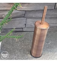 Sipahi Marble Rose Gold Paslanmaz Klozet Fırçalık