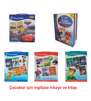 İngilizce Hikaye Kitap Seti disney hikaye 16 KİTAP 1 SÖZLÜK