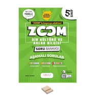5. Sınıf Zoom Serisi Din Kültürü Soru Bankası + Telefon Standı