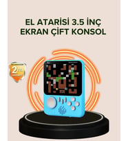 Tv Bağlantılı Çift Lu Şarjlı Retro Gamepad Seti
