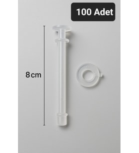 UPEKA Gözlük Stand Burunluk Gözlük Askılığı Boy 8 cm 100 Adet