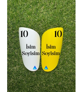 Armadura Kişiye Özel Tekmelik - Renkli-Beyaz Sarı - 1 Takım (007)