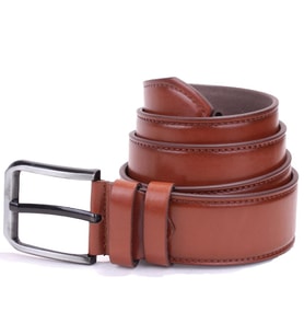 Dagoster DMK26-460 Taba 4.5 cm Suni Deri Erkek Kemer