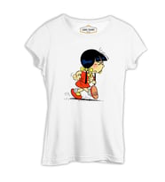 Cedric - Chen Beyaz Kadın Tshirt