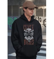 Guns N' Roses Rock Metal Baskılı Unisex Oversize Müzik Grubu Hoodie