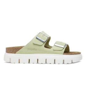 Birkenstock Arizona Chunky VL Soluk Yeşil Çift Tokalı Kadın Terlik 1026888 v