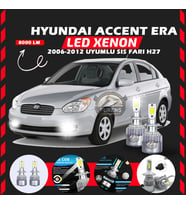 Hyundai Accent Era 2006-2012 Sis Farı Uyumlu Şimşek Etkili Led Xenon Performance Series H27