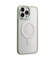 iPhone 15 Pro Kılıf Room Magneticsafe Silikon - Su Yeşili