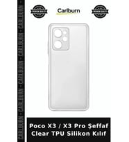 Poco X3 / X3 Pro Şeffaf Clear TPU Silikon Kılıf Cihaz Aksesuarı Telefon Koruma
