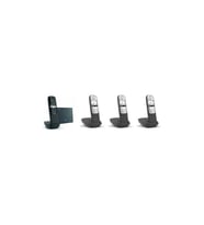 Gigaset Analog & Ip 4 Dahili Dect Telsiz Kablosuz Telefon Santrali AS690IP-A690 (Siyah)