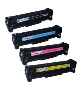 Photo print®  Hp Cp2025, Cm2320 Renkli Muadil Toner 4 Renk -Hp304A (Çok Renkli)