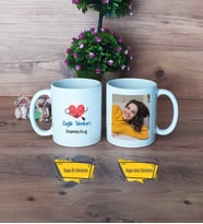Sağlık Teknikeri Kupa Bardak Beyaz Fotoğraflı Tıp Bayramı Hediyesi