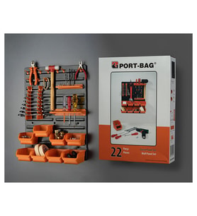 PORT-BAG 22 PARÇA DUVAR PANELİ SETİ