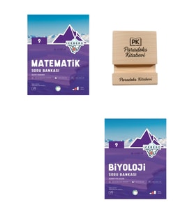 Okyanus 9. Sınıf Iceberg Matematik ve Biyoloji Soru Bankası + Telefon Standı