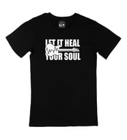 Let It Heal Your Soul Siyah Tişört