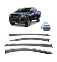 Isuzu Dmax Kromlu Cam Rüzgarlığı 2007-2017 arası Sunplex (Beyaz)