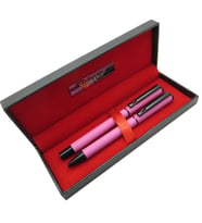 Signator® T411 Pembe Kalem Seti  İsme Özel Kalem  Hediyelik Kalem (Karışık)