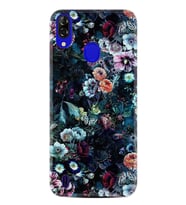 Reeder P13 Blue Plus Kılıf Desenli Silikon Great Flowers 1304