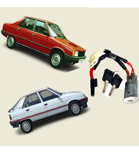 RENAULT 9/11 KOMPLE KONTAK ANAHTARI ÇİFT SOKETLİ 7700813973
