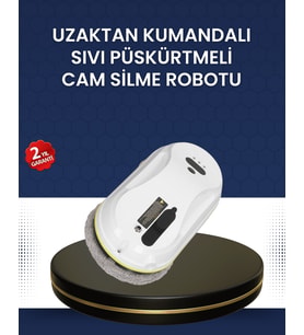 Çift Diskli Güvenli Otomatik Cam Silme Robotu
